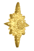 Изображение Макушка "Полярная звезда", для ели 3-8м Цвет золотой  интернет магазин Иватек ivatec.ru